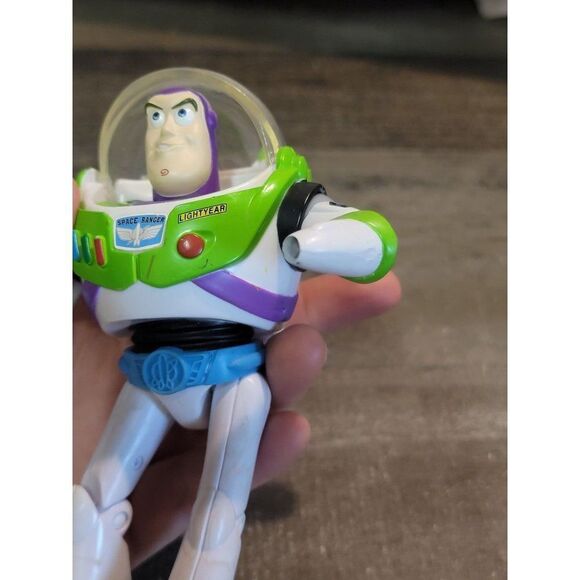 Disney Pixar AS IS Buzz Lightyear Toy Story astronaut toy figure - Picture 3 of 6